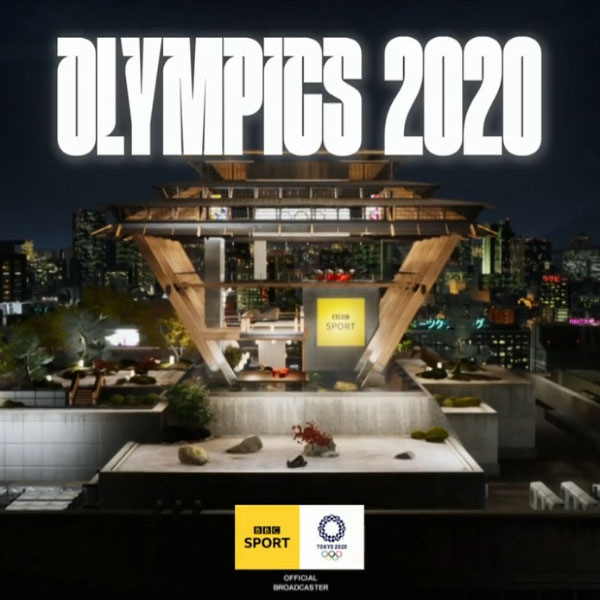 BBC Tokyo 2020 Virtual Set Design
