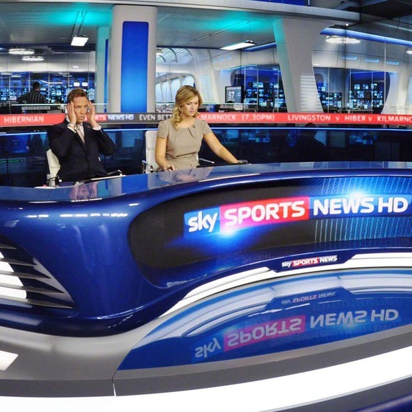 Sky Sports backdrop design